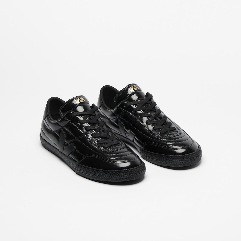VEJA Panenka sneakers black patent leather