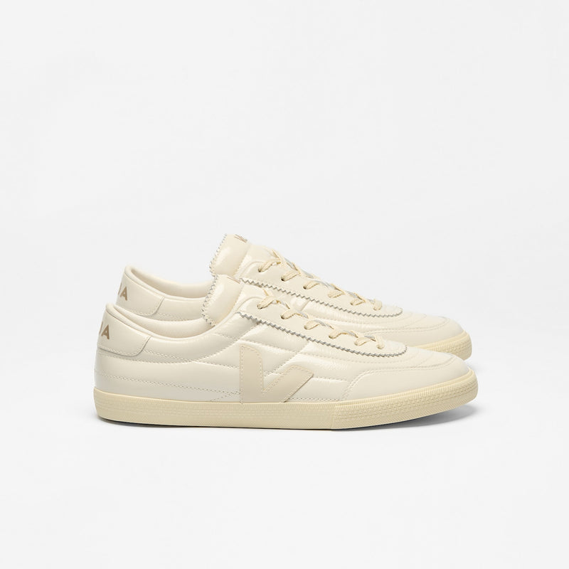 VEJA Panenka sneakers off white natural patent leather