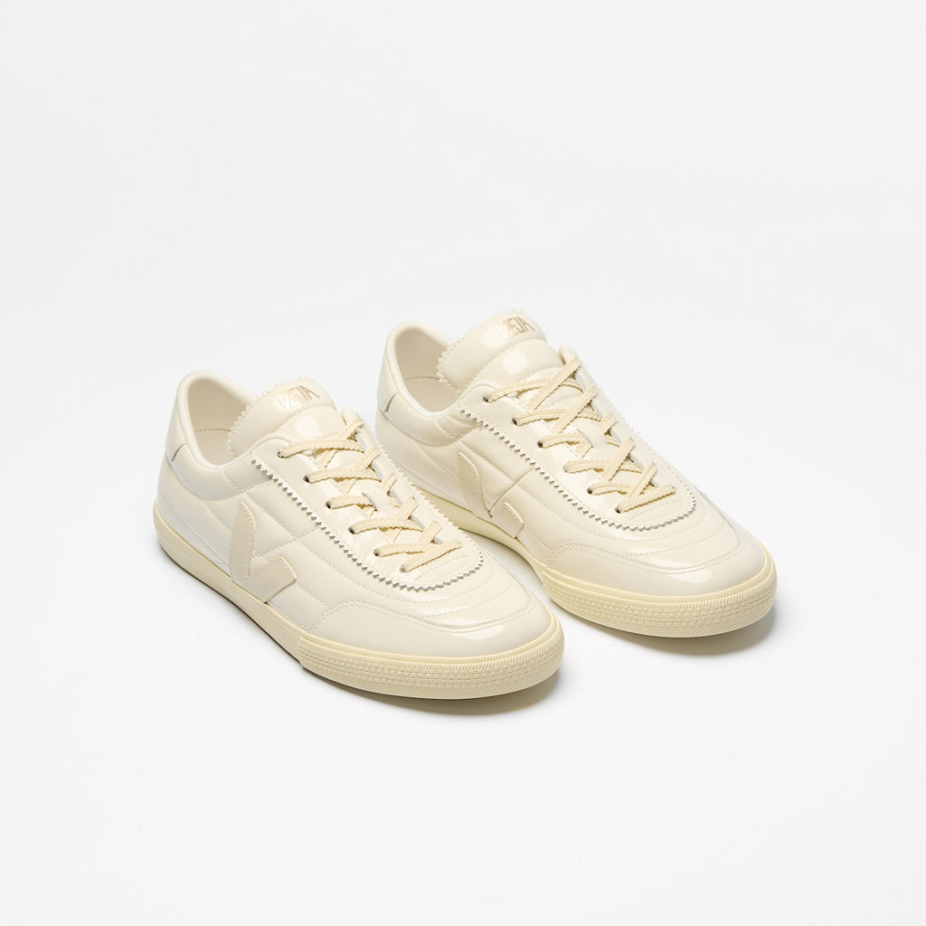 VEJA Panenka sneakers off white natural patent leather