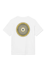 WOOD WOOD Ace cover tee bright white