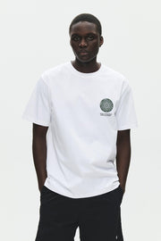 WOOD WOOD Ace cover tee bright white