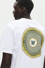 WOOD WOOD Ace cover tee bright white