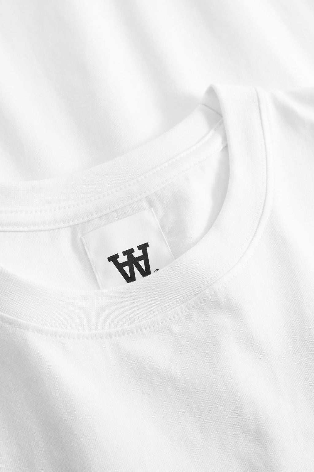 WOOD WOOD Ace cover tee bright white