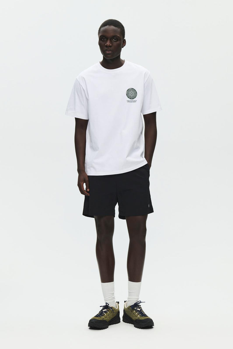 WOOD WOOD Ace cover tee bright white