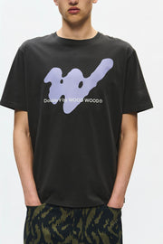 WOOD WOOD Ace ghost tee pirate black