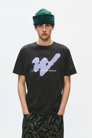 WOOD WOOD Ace ghost tee pirate black