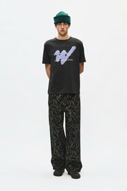 WOOD WOOD Ace ghost tee pirate black