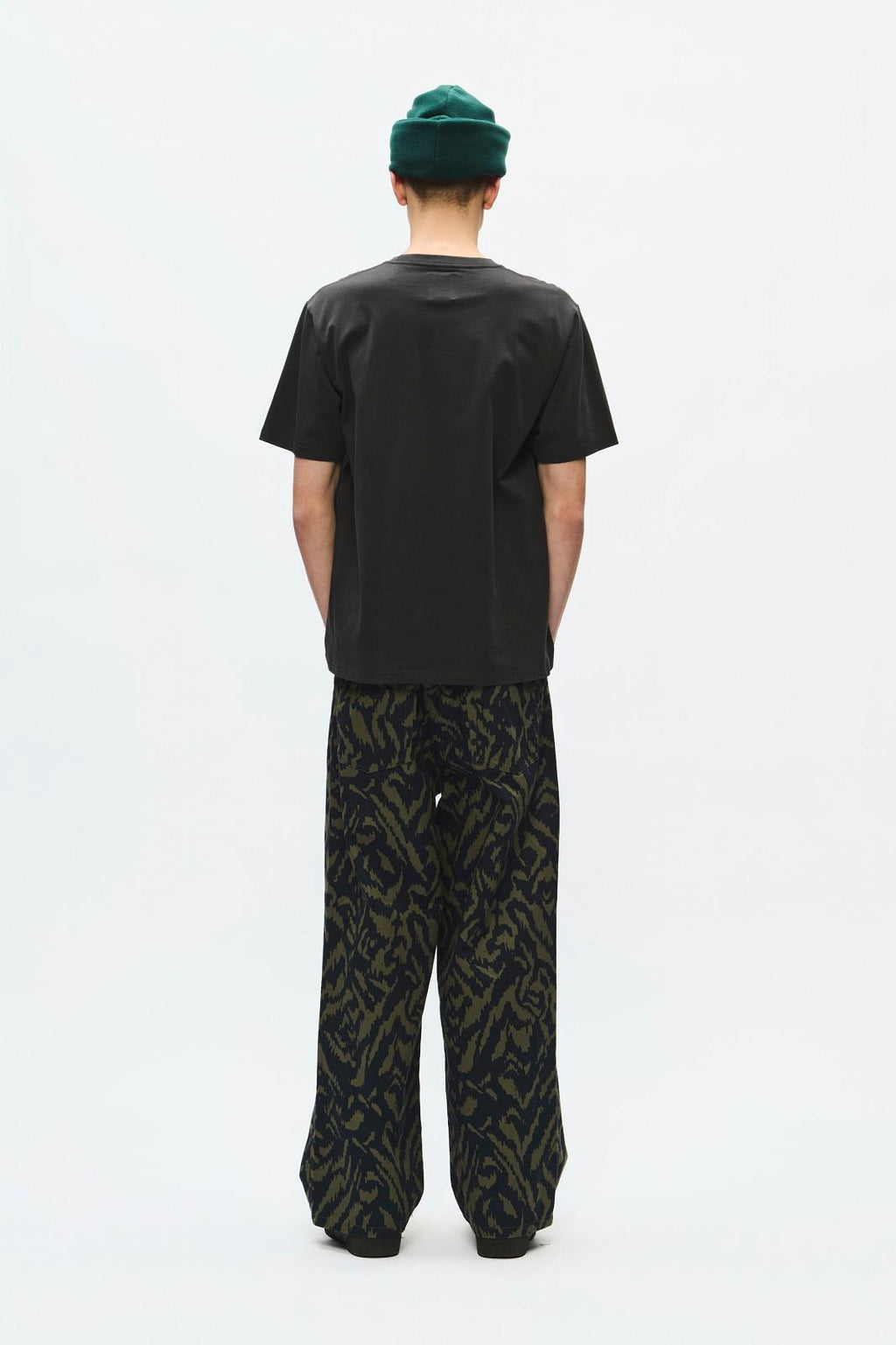 WOOD WOOD Ace ghost tee pirate black