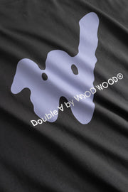 WOOD WOOD Ace ghost tee pirate black