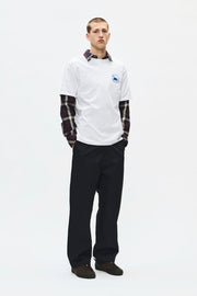 WOOD WOOD Ace outsider tee bright white