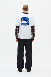 WOOD WOOD Ace outsider tee bright white