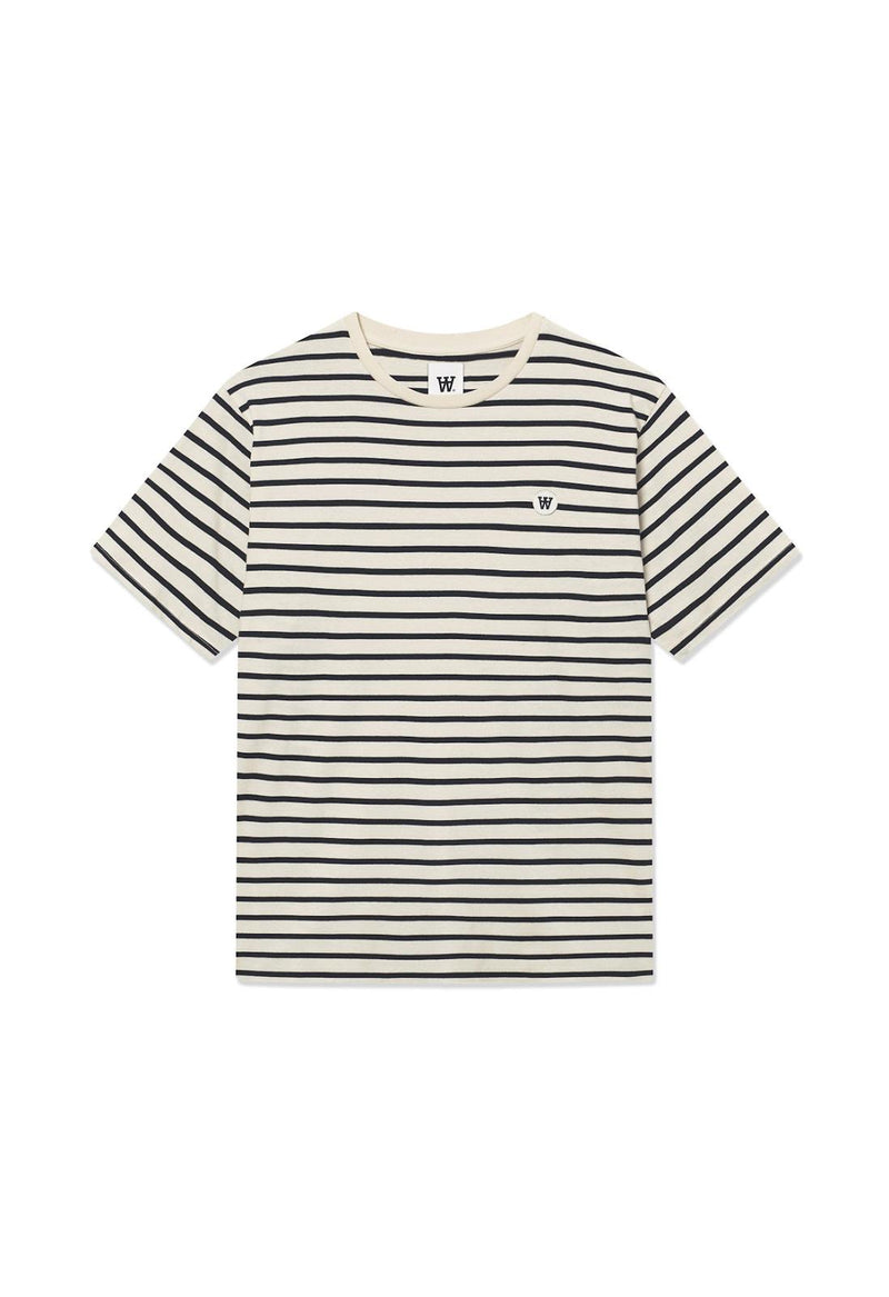 WOOD WOOD Ace stripe t-shirt
