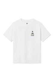 WOOD WOOD Ace tee cone bright white
