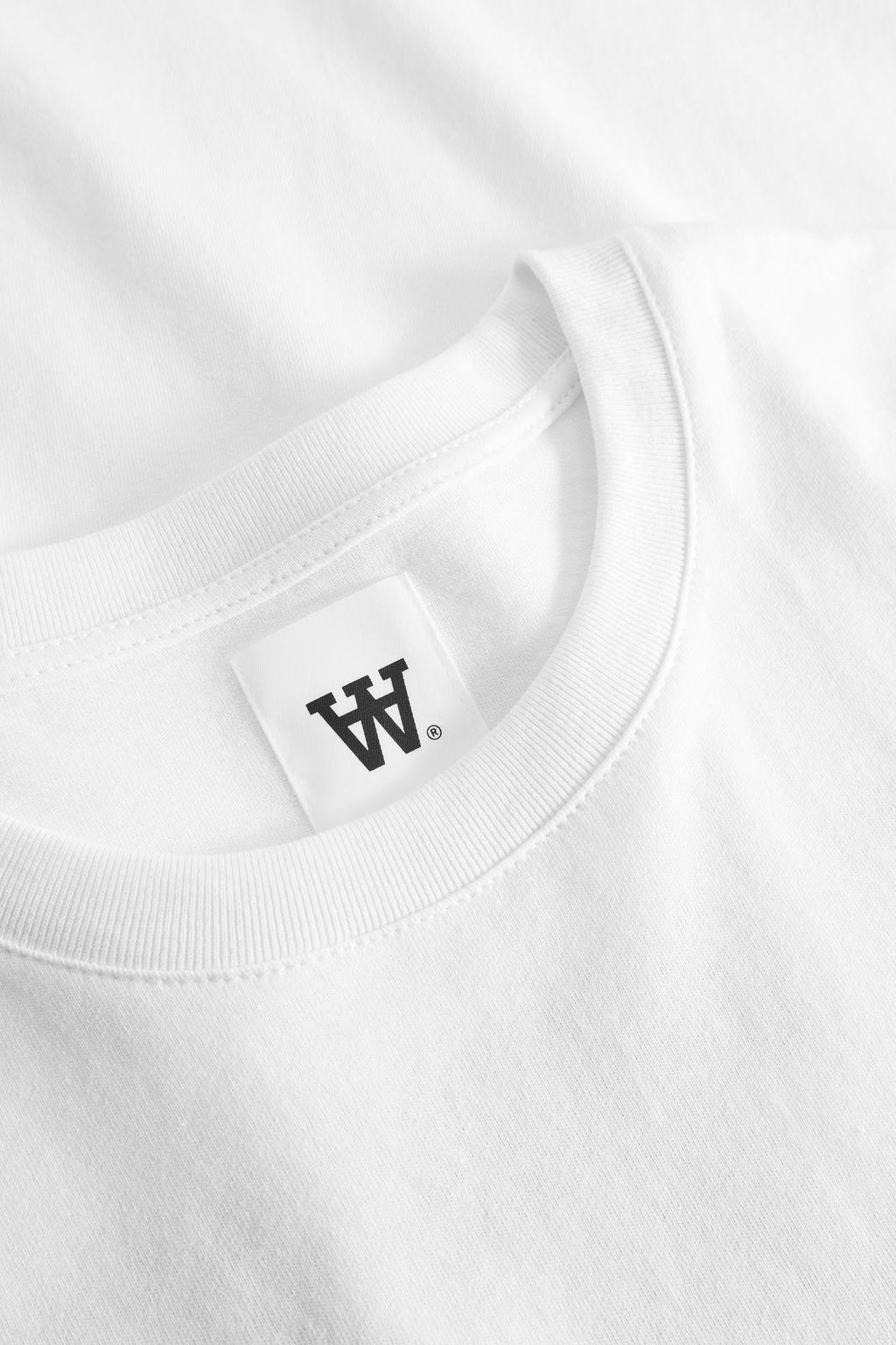 WOOD WOOD Ace tee cone bright white