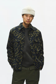 WOOD WOOD Clay overshirt aurora green