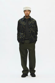 WOOD WOOD Clay overshirt aurora green