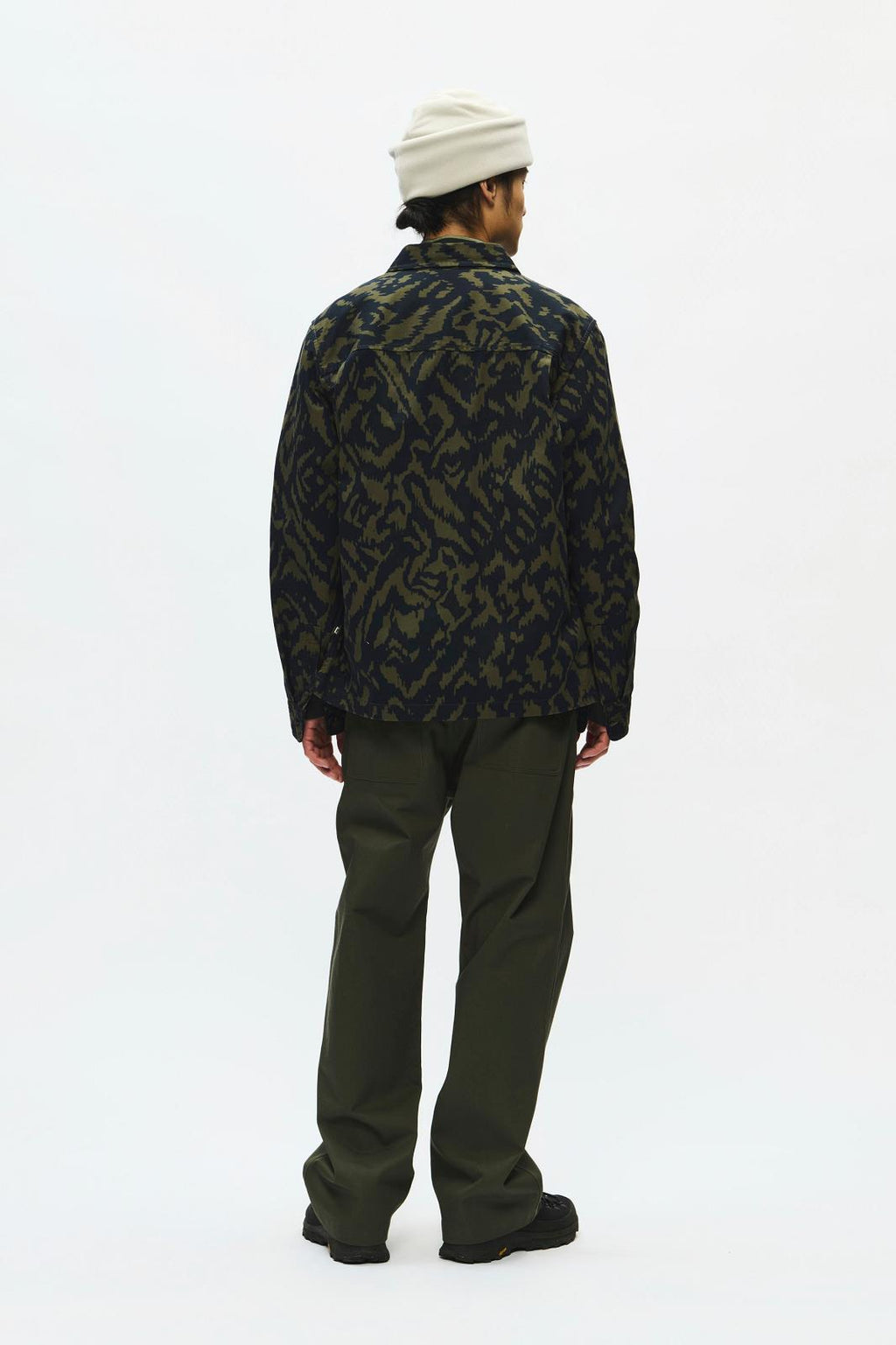 WOOD WOOD Clay overshirt aurora green