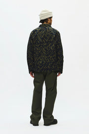 WOOD WOOD Clay overshirt aurora green