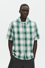 WOOD WOOD Cooper SS shirt pale olive green