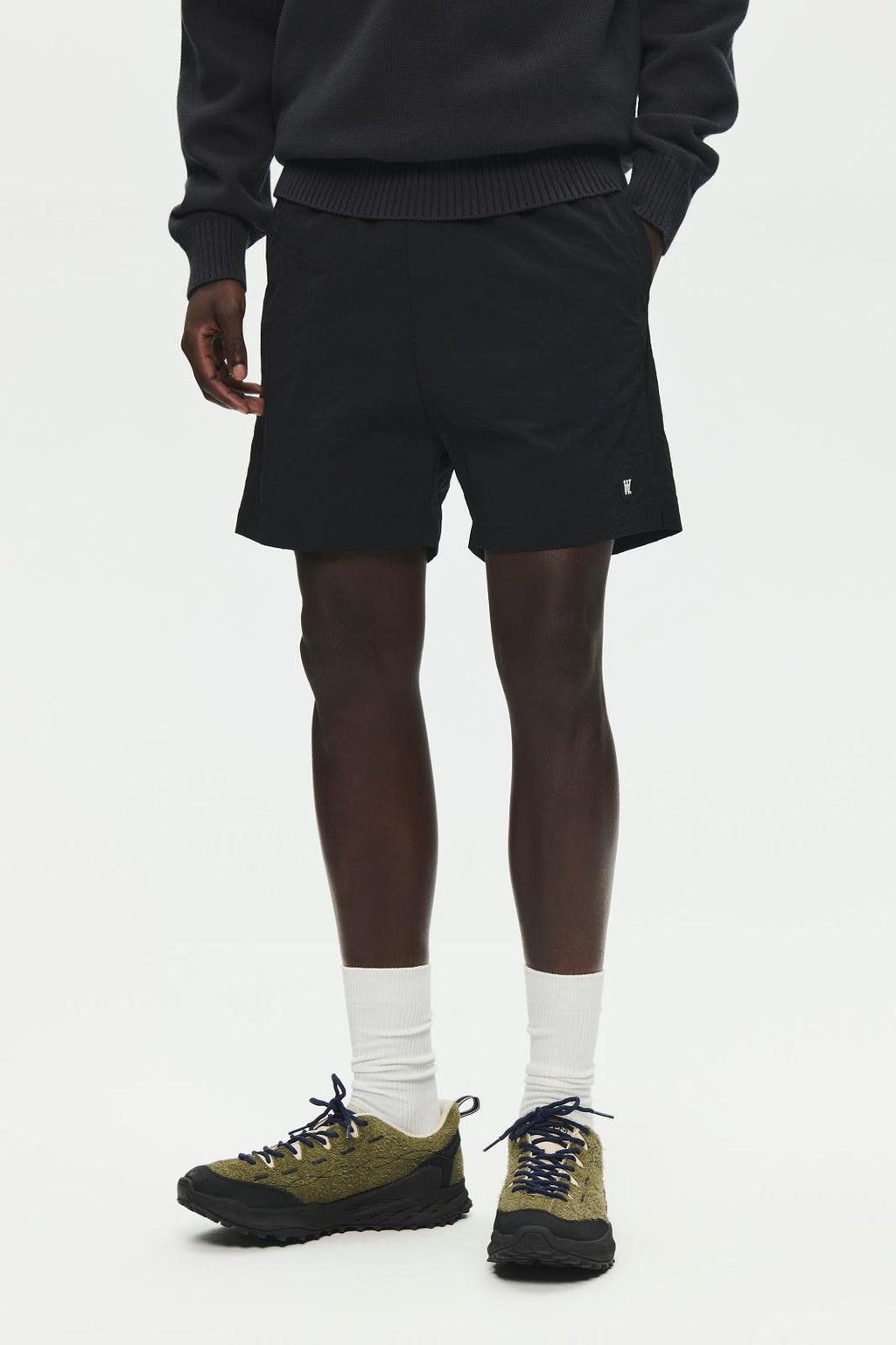 WOOD WOOD Dub swim trunks black