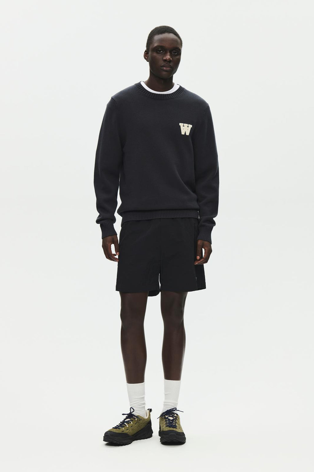 WOOD WOOD Dub swim trunks black