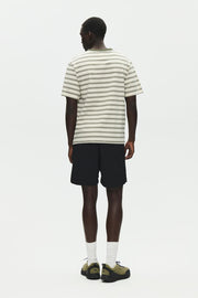 WOOD WOOD Easton X tee silver birch stripe