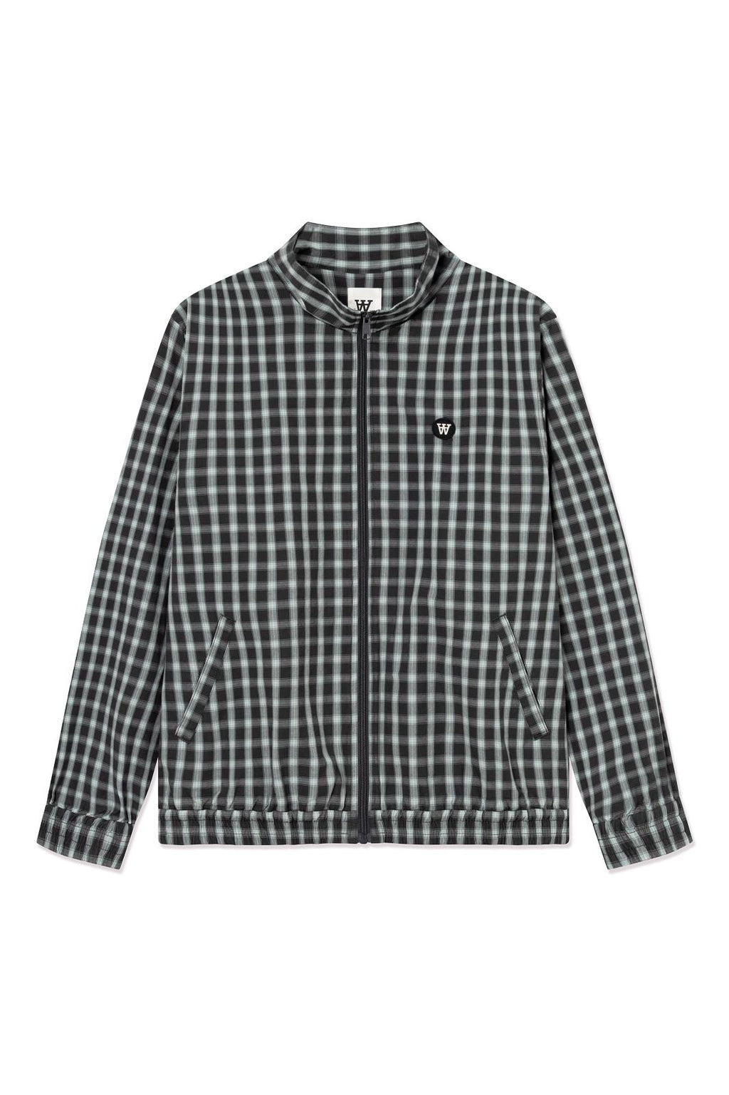 WOOD WOOD Frankie jacket slate check