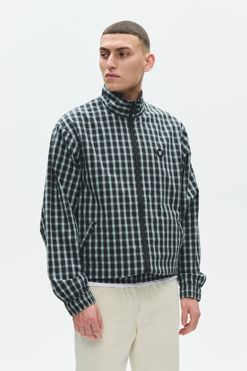 WOOD WOOD Frankie jacket slate check