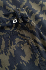 WOOD WOOD Harald AOP trousers aurora green