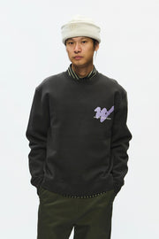 WOOD WOOD James ghost crewneck pirate black
