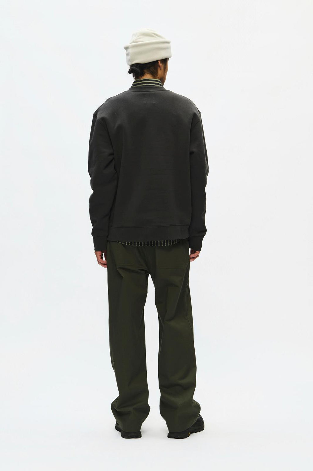 WOOD WOOD James ghost crewneck pirate black