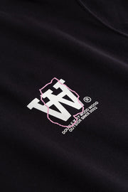 WOOD WOOD James map crewneck black