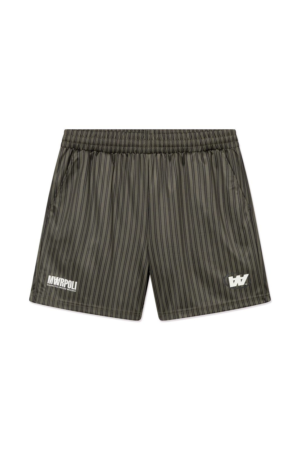 WOOD WOOD Lama shorts deep depths stripe