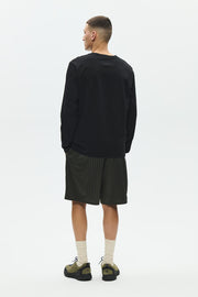 WOOD WOOD Lama shorts deep depths stripe