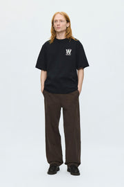WOOD WOOD Liam map tee black