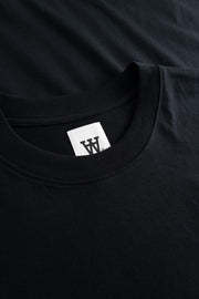 WOOD WOOD Liam map tee black