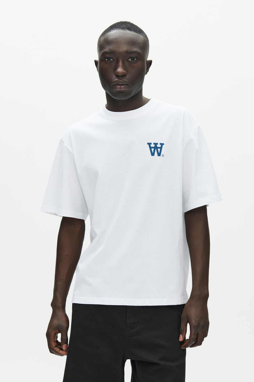 WOOD WOOD Liam tee fence bright white