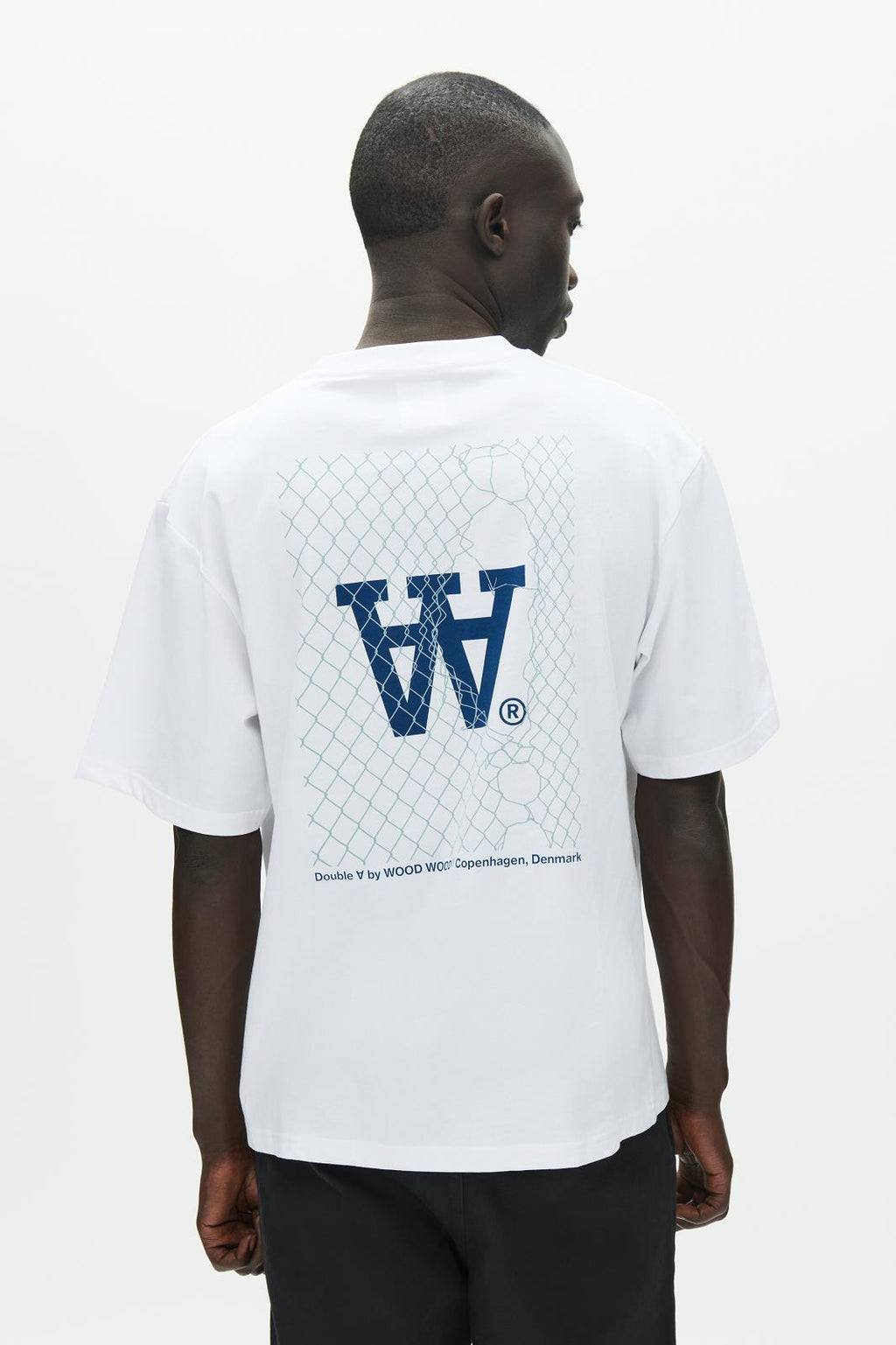 WOOD WOOD Liam tee fence bright white