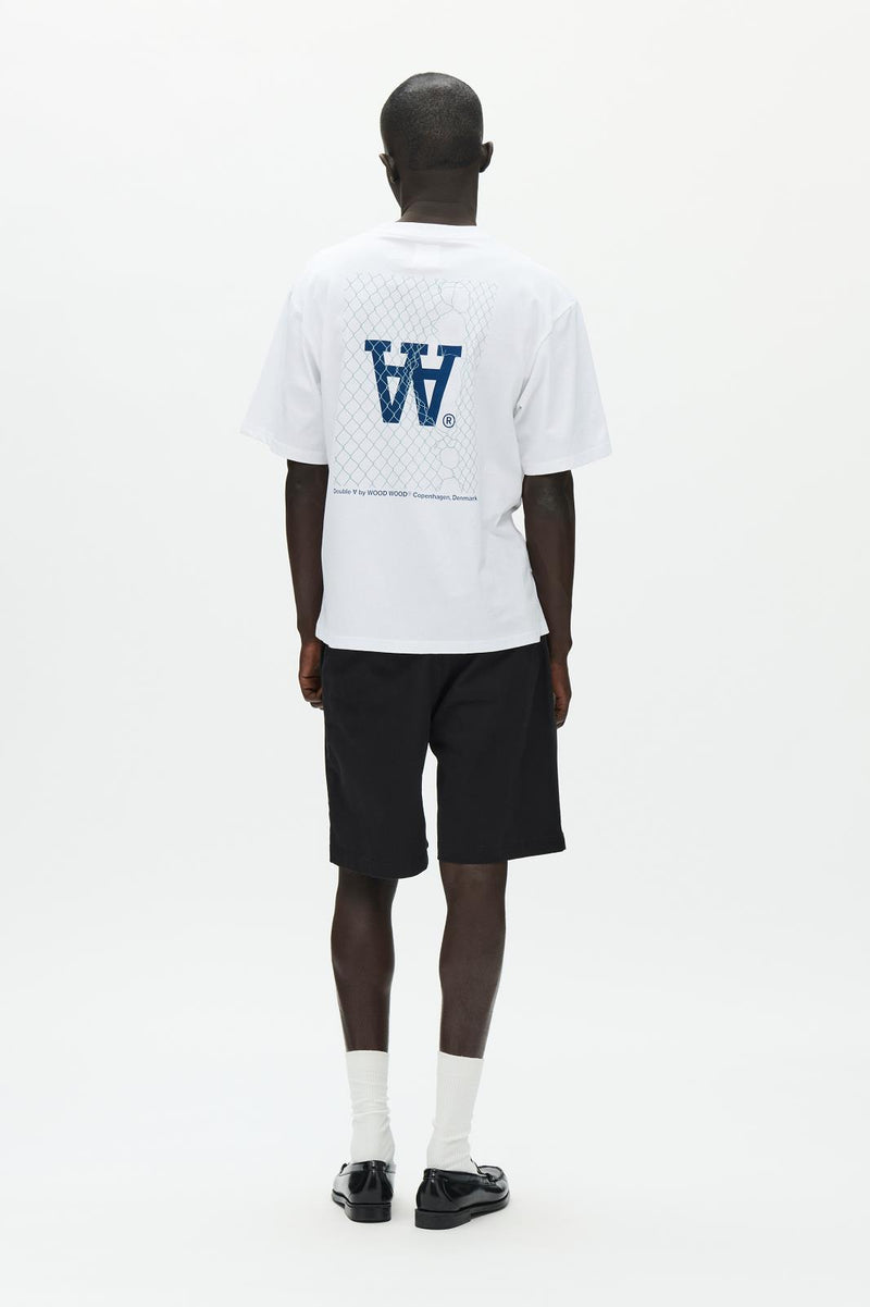WOOD WOOD Liam tee fence bright white