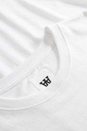 WOOD WOOD Liam tee stickers bright white