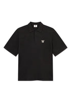 WOOD WOOD Mikkel polo pirate black