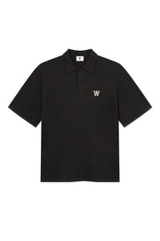 WOOD WOOD Mikkel polo pirate black