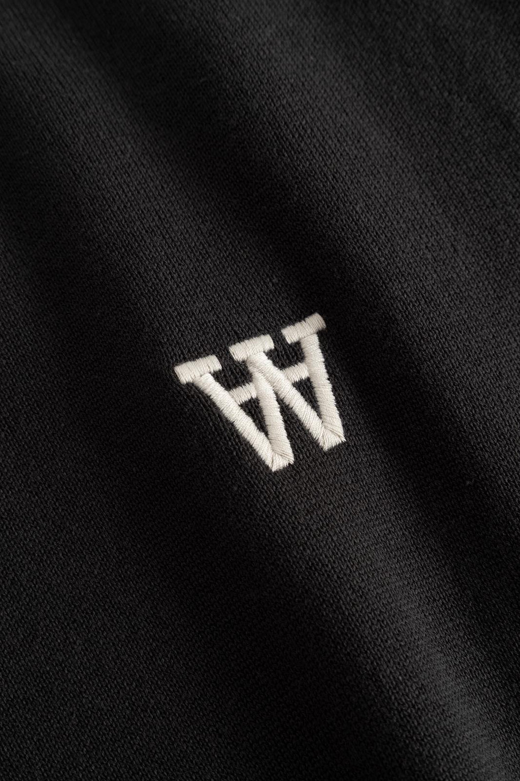 WOOD WOOD Mikkel polo pirate black