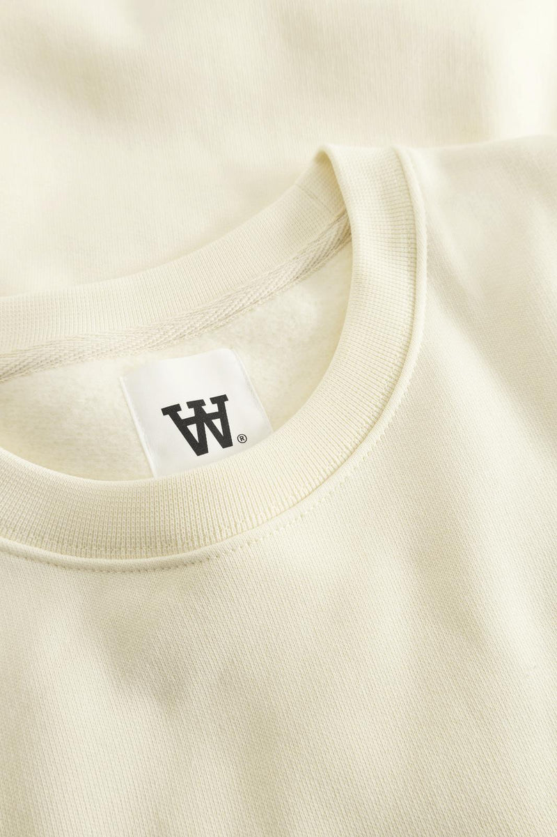 WOOD WOOD Noel AA chest print sweatshirt turtledove