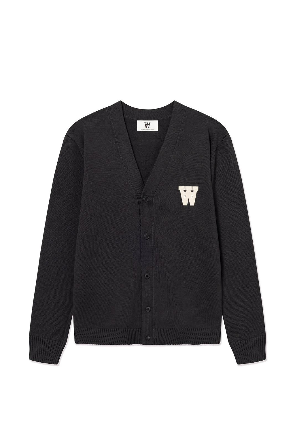 WOOD WOOD Tay cardigan pirate black