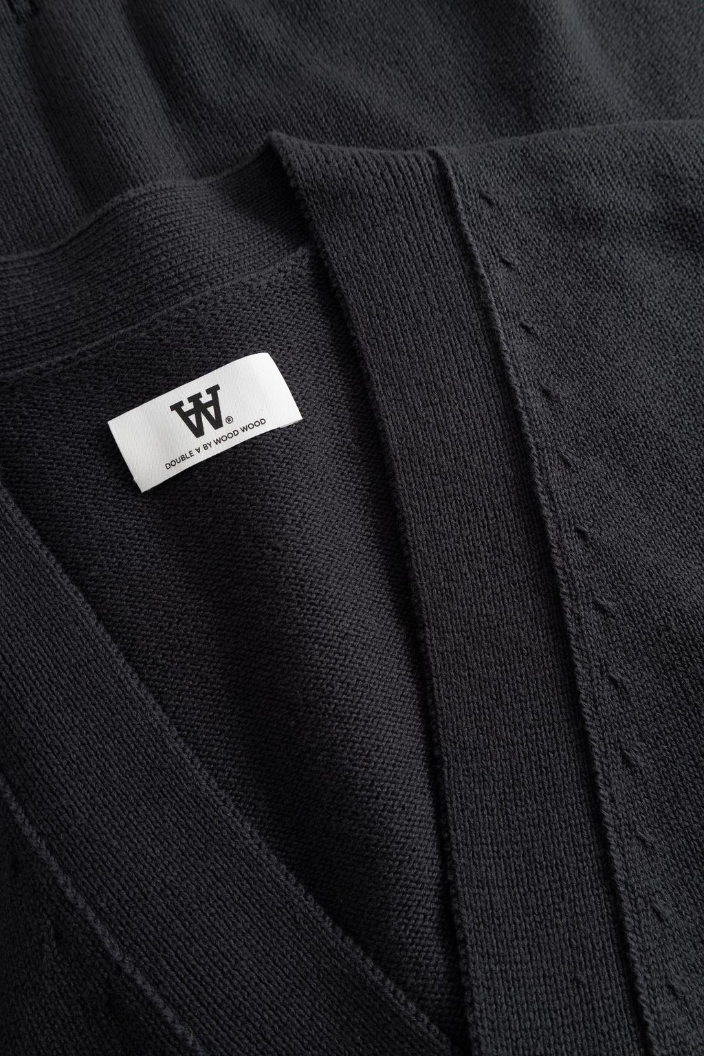 WOOD WOOD Tay cardigan pirate black