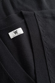 WOOD WOOD Tay cardigan pirate black