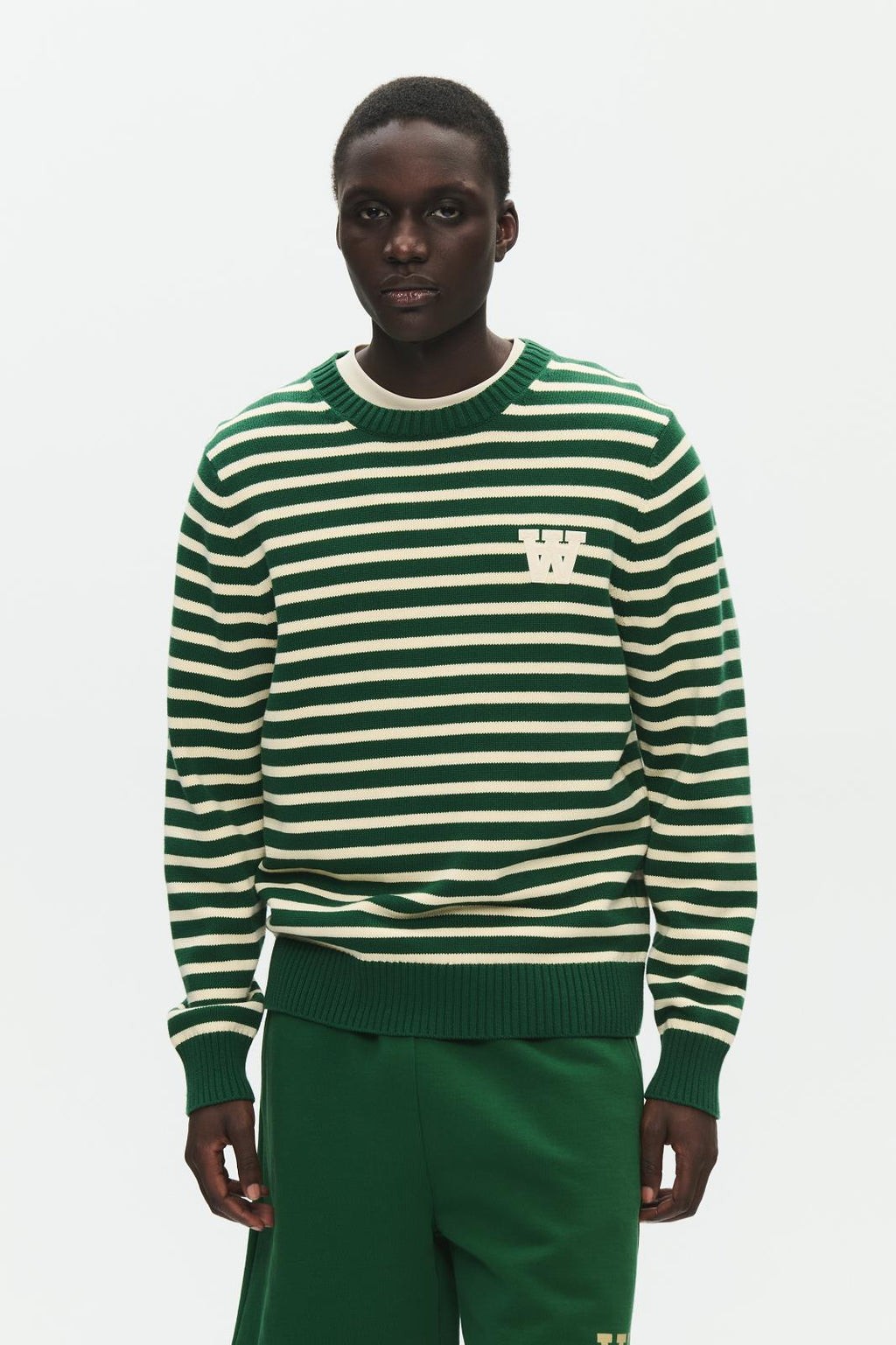 WOOD WOOD Tay crewneck eden stripe