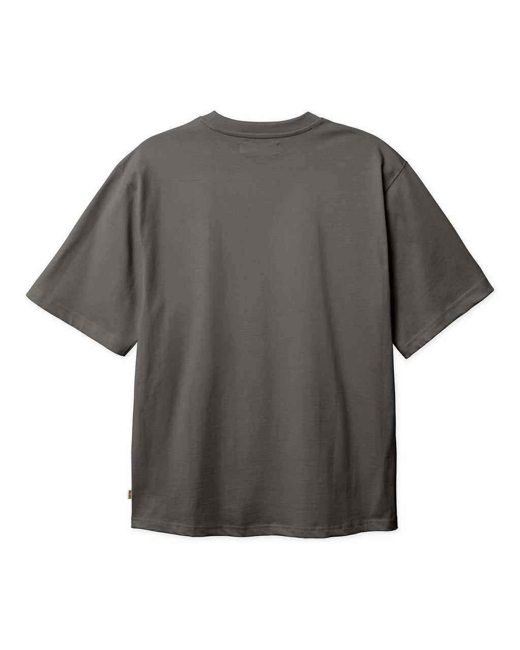 WOODBIRD Baine base tee antra grey