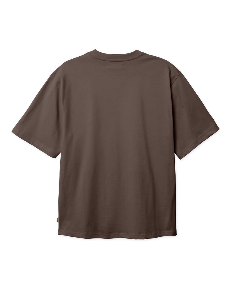 WOODBIRD Baine base tee brown